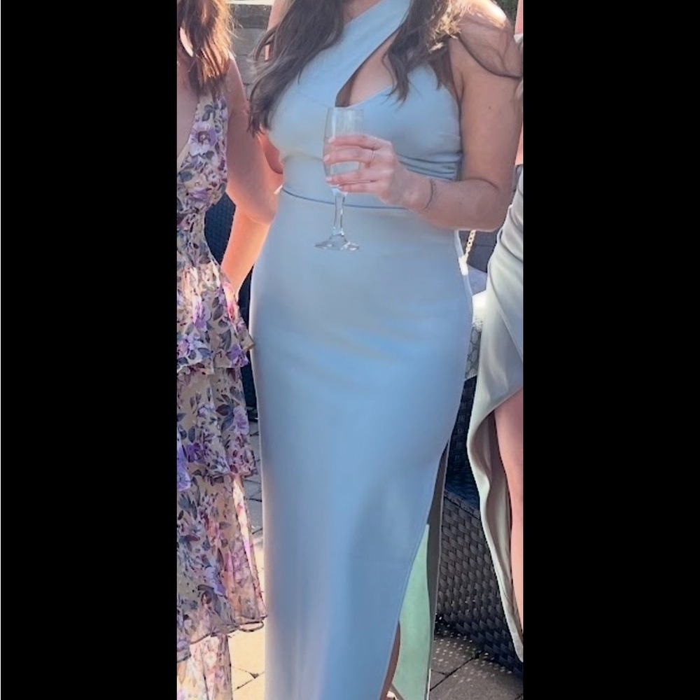 Abercrombie Blue/mint Midi Dress - Picture 2 of 5